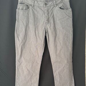 john varvatos Charcoal Grey Cotton Pants